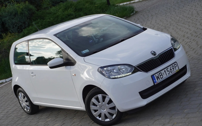 Skoda Citigo cena 17500 przebieg: 227000, rok produkcji 2017 z Katowice małe 596